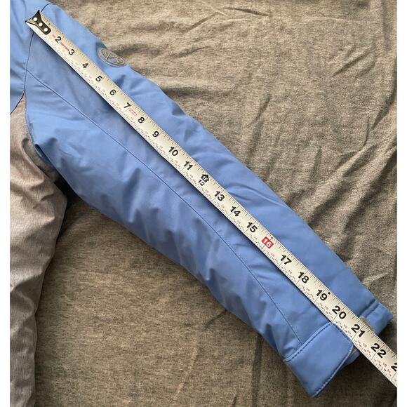 Newt Gerry Girls Size L- 14/16 LT Sky Blue Gray 3 in 1 Winter Jacket - Picture 13 of 13